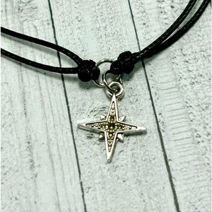 Handmade Adjustable Star Charm Bracelet! NIB!